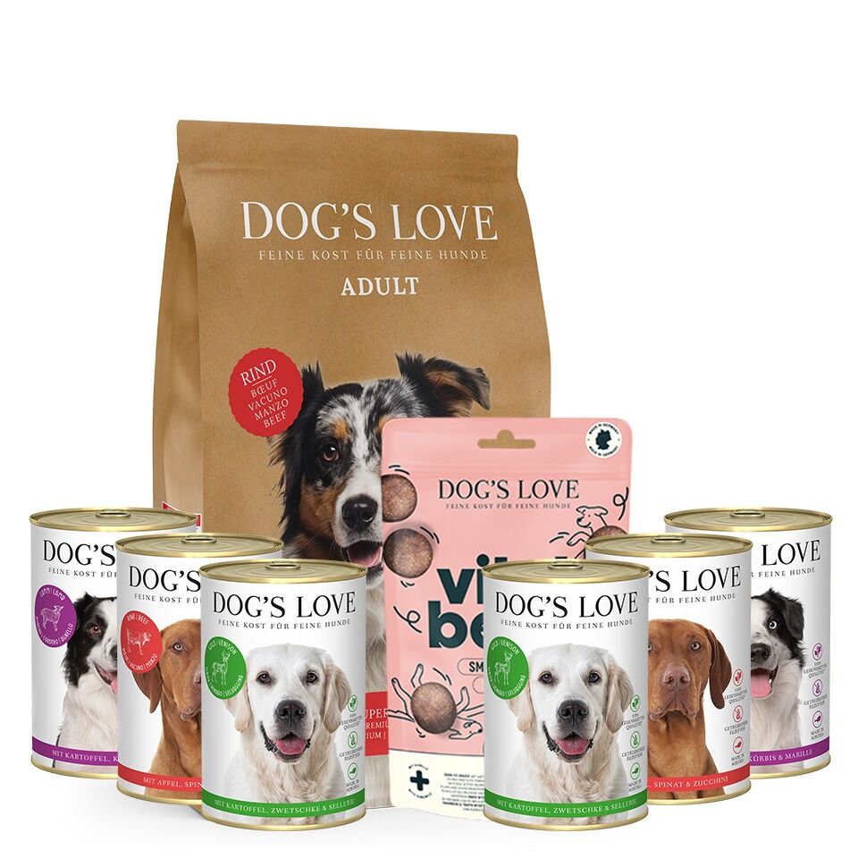 Premium Hunde-Nassfutter Rind jetzt kaufen | DOG'S LOVE