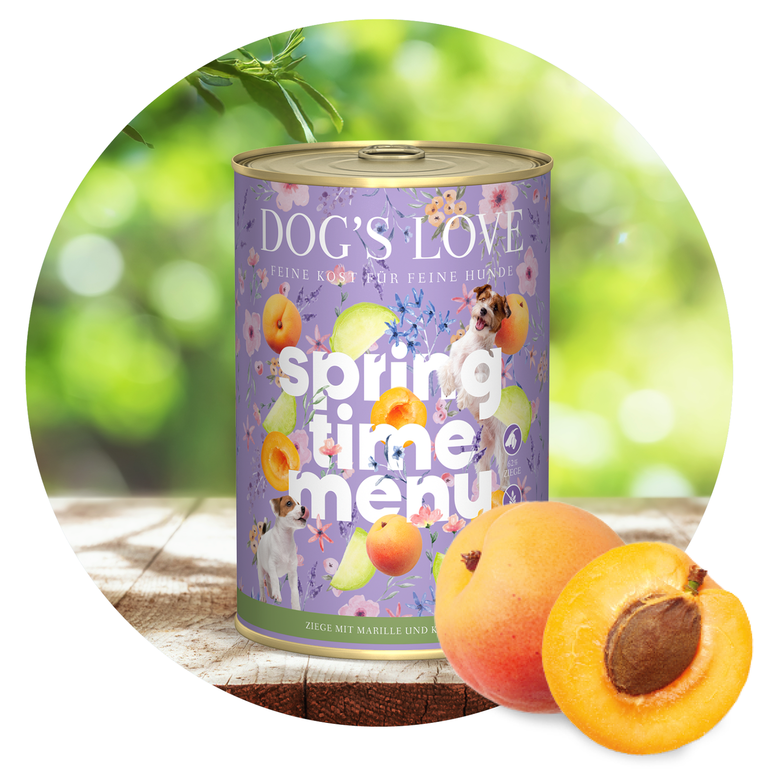 DOG'S LOVE Spring time menu mit Mariellen
