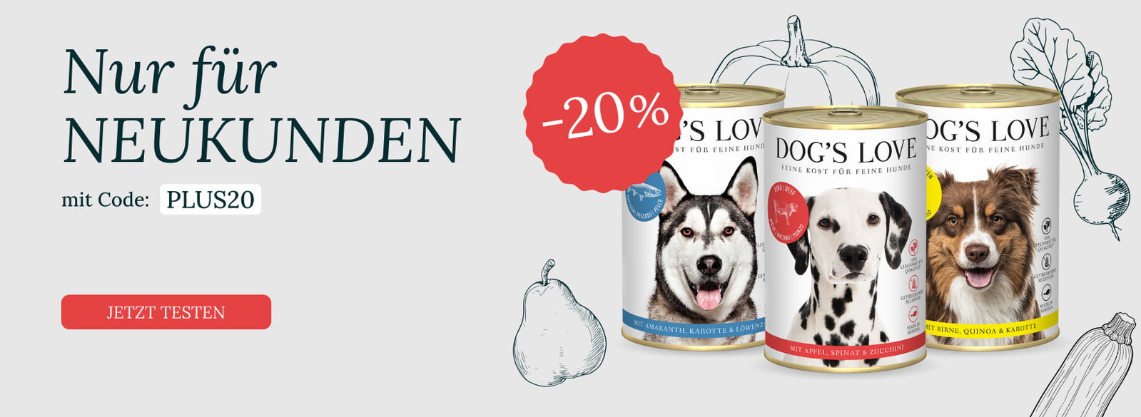 Ein Hund hustet