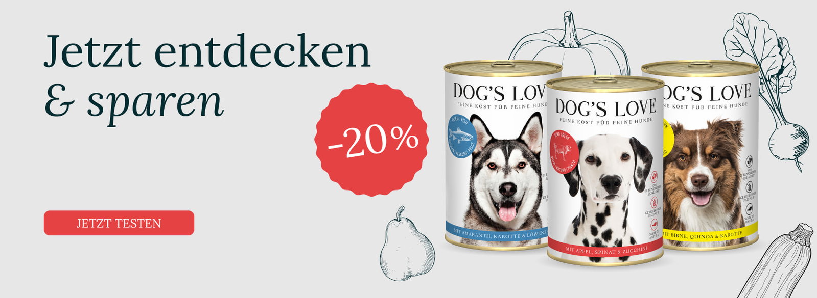 Ein Hund hustet