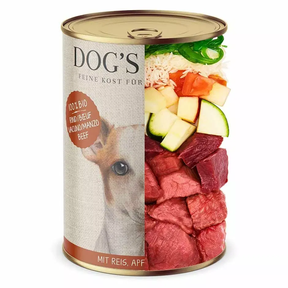 Organic beef dog food deals