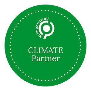 Icona con l'iscrizione: Partner climatico